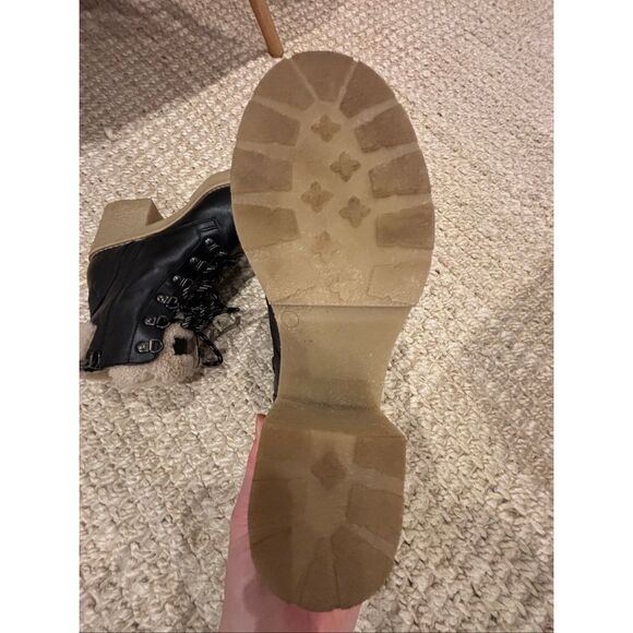 NWOB BOGNER split shearling ankle boots , $705 . Sz 38 - Picture 7 of 9